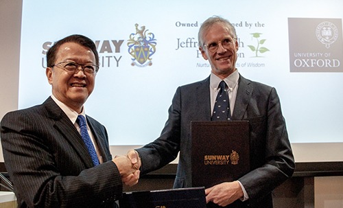 谢富年基金会与牛津大学签署学术合作协议