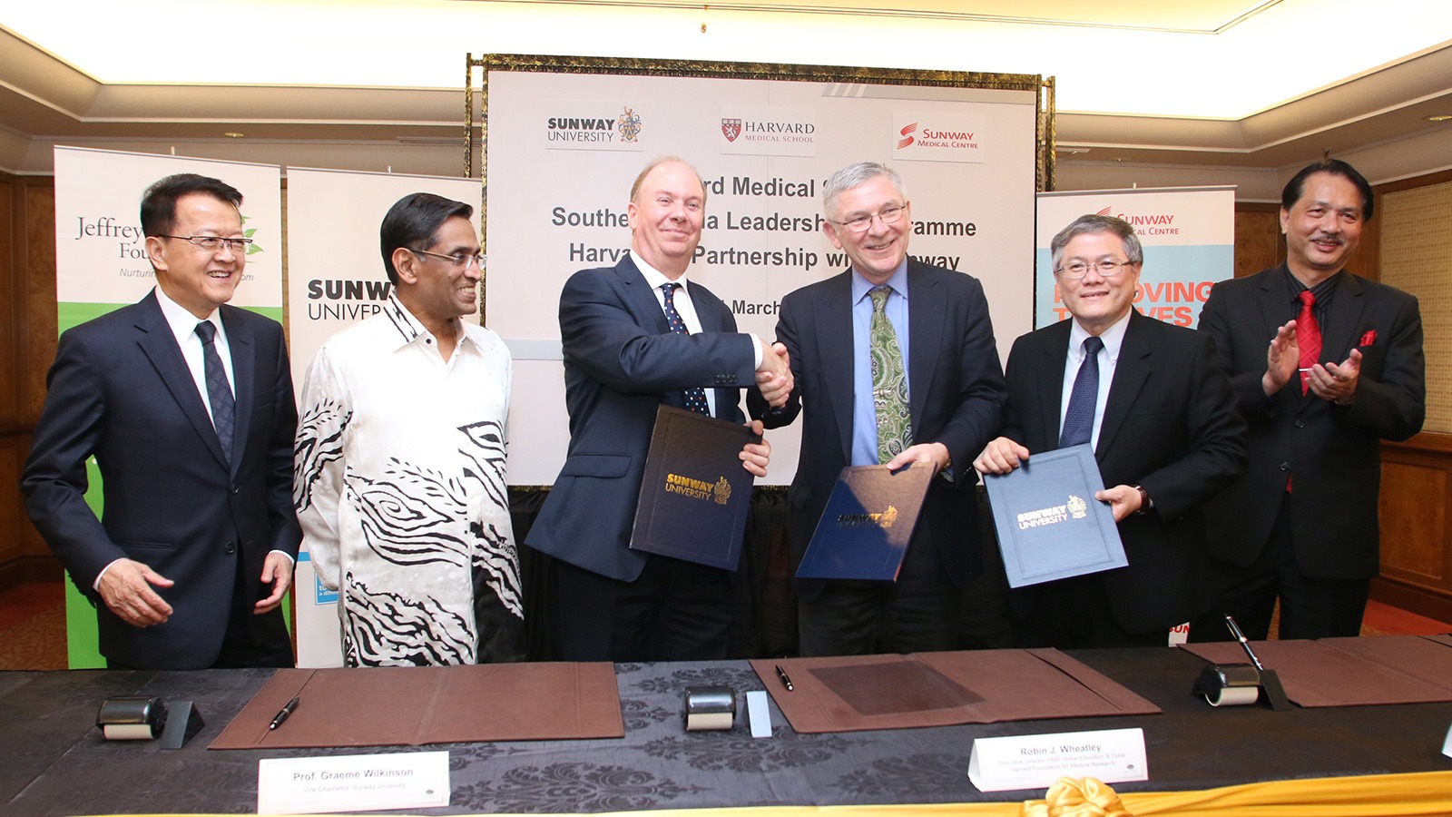 Sunway partners with Harvard Medical School to establish the Harvard Medical School Southeast Asia Leadership Programme (HMS SEAL)