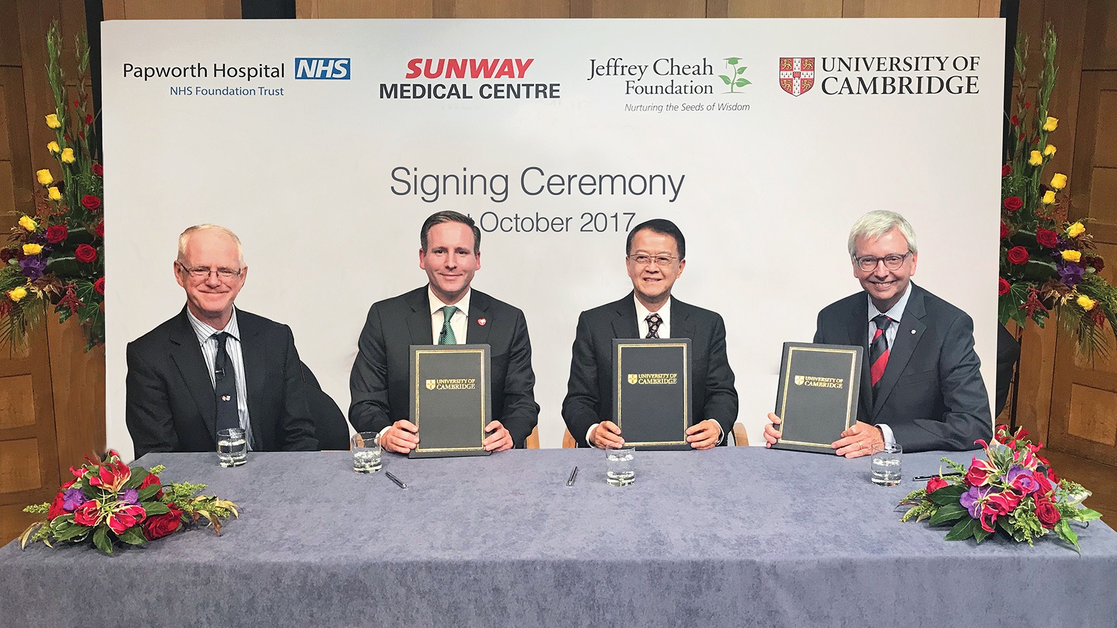 Academic ties with the University of Cambridge allow Sunway Medical Centre to collaborate with Royal Papworth Hospital and Addenbrookeâs Hospital to become Malaysiaâs first teaching hospital